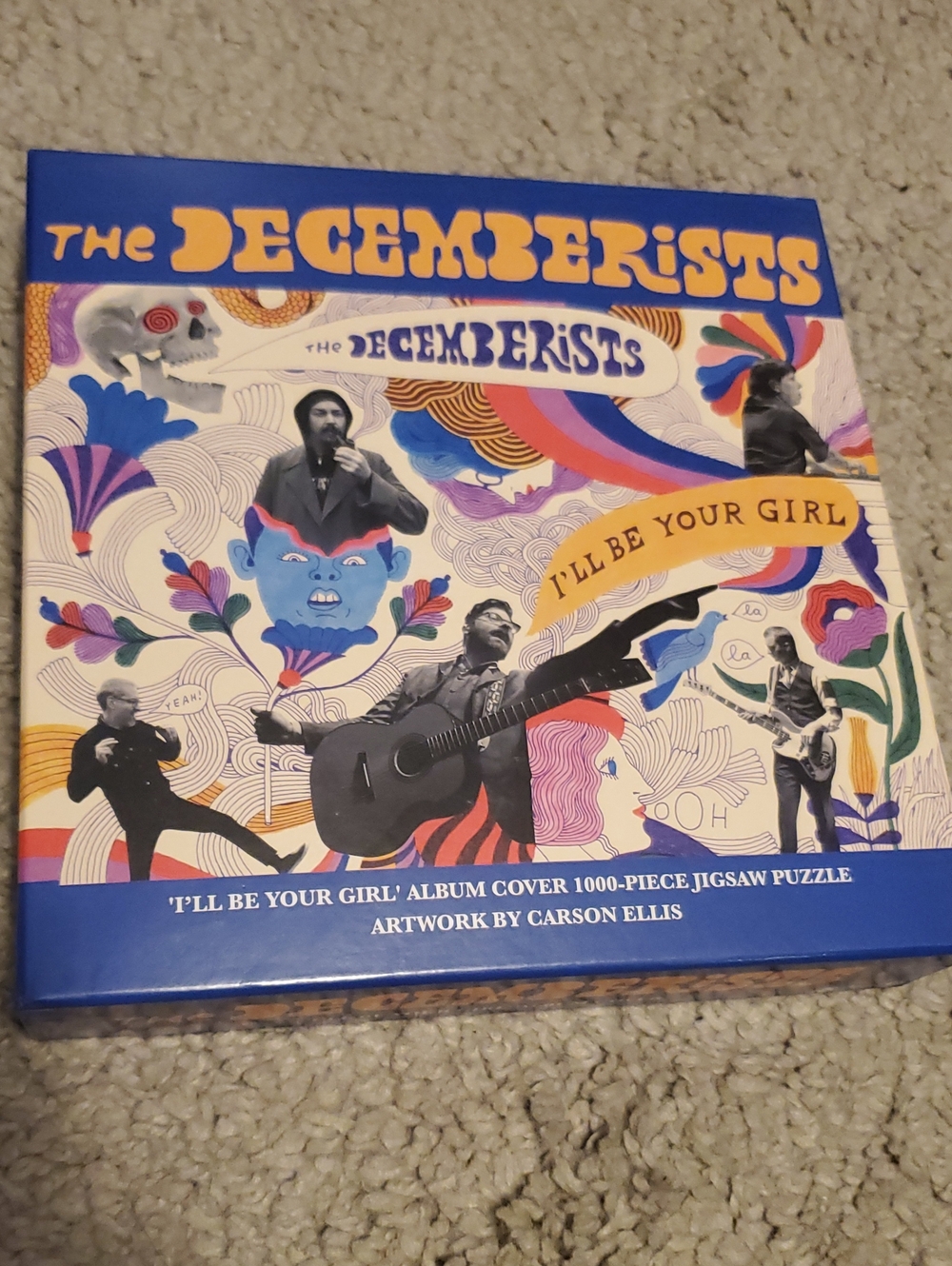 The Decemberists "I'll Be Your Girl" Album Art 1000-Piece Puzzle